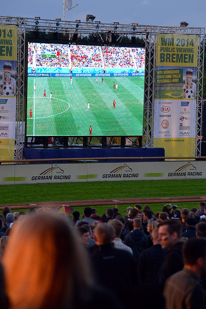 Public Viewing Fußball WM 2014