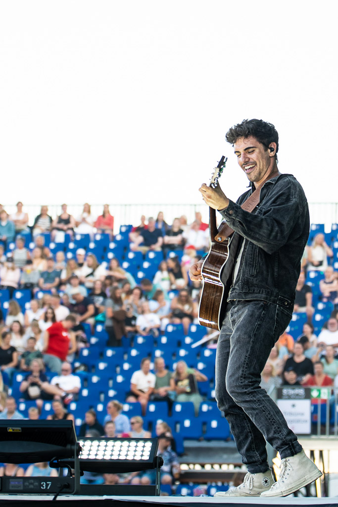 Stars am Strand: Wincent Weiss