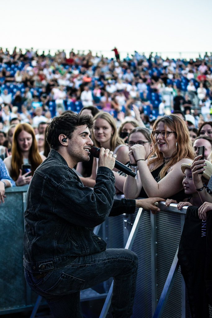 Stars am Strand: Wincent Weiss